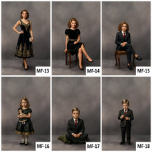 Load image into Gallery viewer, Mafia style family portrait - Godfather on Throne