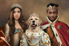 Load image into Gallery viewer, A portrait of a Couple with Pets with a wide choice of attire
