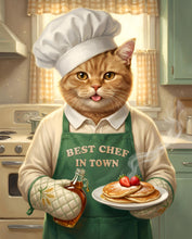 Load image into Gallery viewer, Pancakes - custom pet portrait for kitchen