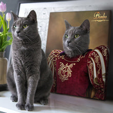 Load image into Gallery viewer, The Prince male cat portrait

