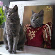 Load image into Gallery viewer, The Prince male cat portrait