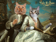 Load image into Gallery viewer, The Dreamers two pets portrait