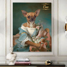 Load image into Gallery viewer, Lady Amelia female pet portrait