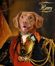Load image into Gallery viewer, The Chancellor male pet portrait