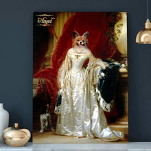 Load image into Gallery viewer, Portrait of Empress Alexandra Fyodorovna female pet portrait
