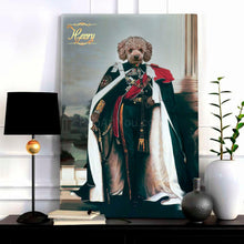 Load image into Gallery viewer, His Majesty the King male pet portrait
