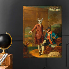 Load image into Gallery viewer, Two Gentlemen in Rome two pets portrait