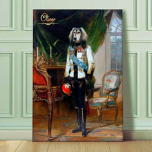 Load image into Gallery viewer, The Tsar male pet portrait