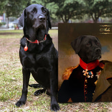 Load image into Gallery viewer, The General-Chef male pet portrait