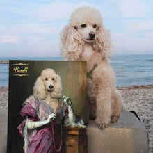 Load image into Gallery viewer, Lady White Todd female pet portrait