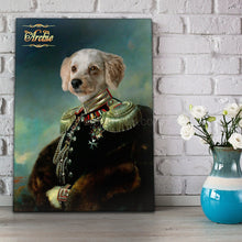 Load image into Gallery viewer, The Sergeant male pet portrait