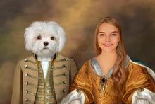 Load image into Gallery viewer, A portrait of a Woman with Pets with a wide choice of attire