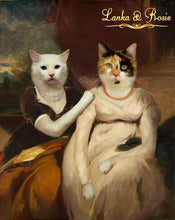 Load image into Gallery viewer, The Sisterhood two pets portrait