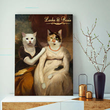 Load image into Gallery viewer, The Sisterhood two pets portrait