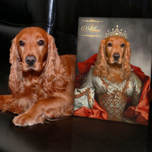 Load image into Gallery viewer, The Shining Queen female pet portrait