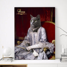 Load image into Gallery viewer, Grand Duchess of Tuscany female cat portrait