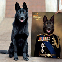 Load image into Gallery viewer, The Veteran male pet portrait