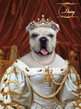 Load image into Gallery viewer, The Classic Lady female pet portrait