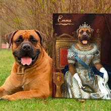 Load image into Gallery viewer, Marie Louise - the wife of Napoleon Bonaparte female pet portrait