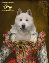 Load image into Gallery viewer, The Baroness female pet portrait