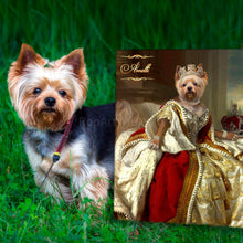 Load image into Gallery viewer, Queen Victoria female pet portrait

