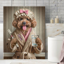 Load image into Gallery viewer, dog bathroom art