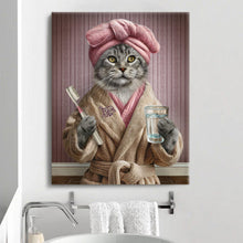 Load image into Gallery viewer, art with cat