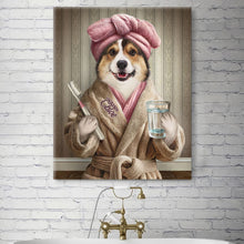 Load image into Gallery viewer, Pet bathroom portraits