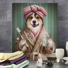 Load image into Gallery viewer, Pet bathroom portraits