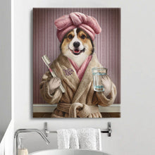 Load image into Gallery viewer, Pet bathroom portraits