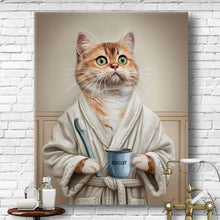 Load image into Gallery viewer, cat bathroom decor