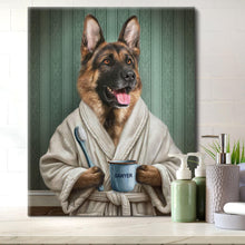 Load image into Gallery viewer, animal bathroom wall art
