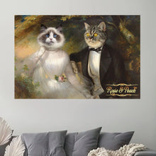 Load image into Gallery viewer, Eugene and Francisca two pets portrait