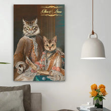 Load image into Gallery viewer, Franсois and His Wife Elisabeth two pets portrait