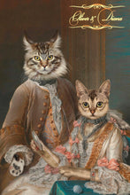 Load image into Gallery viewer, Franсois and His Wife Elisabeth two pets portrait