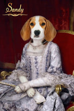 Load image into Gallery viewer, Grand Duchess of Tuscany female pet portrait