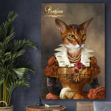 Load image into Gallery viewer, The Dame female cat portrait