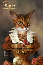 Load image into Gallery viewer, The Dame female cat portrait