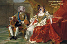 Load image into Gallery viewer, Philip V of Spain and Elizabeth two pets portrait
