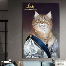 Load image into Gallery viewer, Princess Charlotte female cat portrait