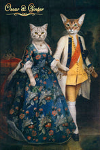 Load image into Gallery viewer, Princess Sophie with Friedrich two pets portrait
