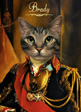 Load image into Gallery viewer, The Chancellor - custom cat portrait