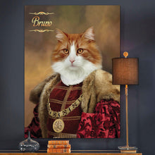 Load image into Gallery viewer, The Consul general male cat portrait