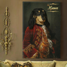 Load image into Gallery viewer, The French naturalist male pet portrait