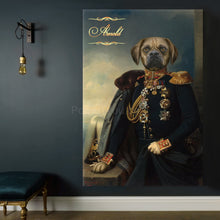 Load image into Gallery viewer, The General-diplomat male pet portrait