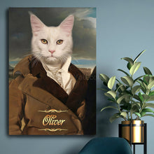 Load image into Gallery viewer, The Gallant Gentleman male cat portrait