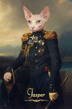 Load image into Gallery viewer, The Grand duke male cat portrait