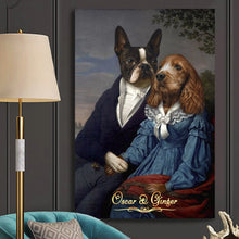 Load image into Gallery viewer, The Lovers two pets portrait