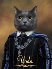 Load image into Gallery viewer, The Noble - custom cat portrait