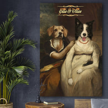 Load image into Gallery viewer, The Sisterhood two pets portrait